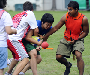 Quidditch lures Potter fans to campus sports