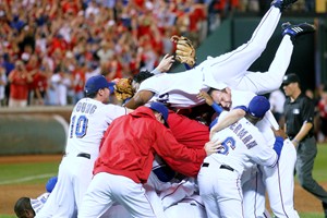 Rangers make the World Series, make history in the process