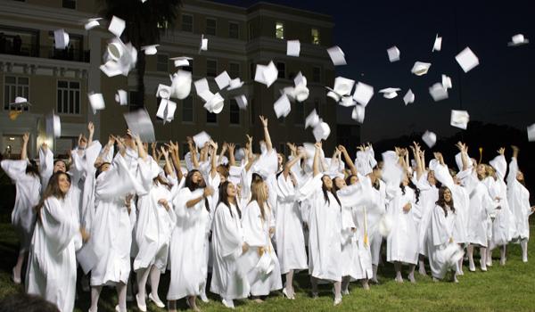 Academy graduates celebrate with traditions and joy
