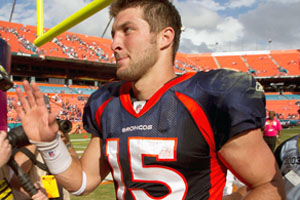 Check your watch: Its Tebow Time! 