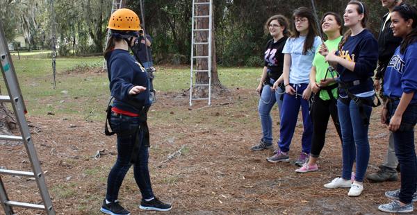 Juniors rise to challenges of High Elements at retreat