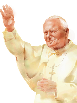 Pope John Paul II serves as inspiration to all