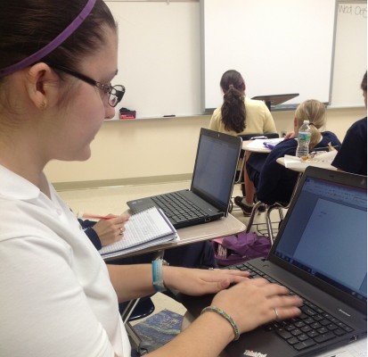Some colleges have really creative prompts that are actually fun to write about, senior Emily Dever shares.