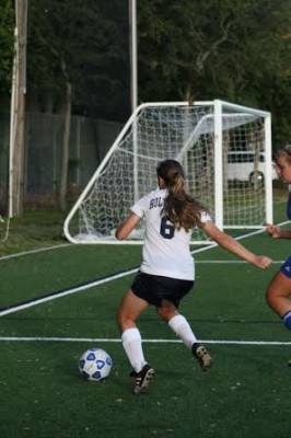 Hannah Menendez shoots and scores. 