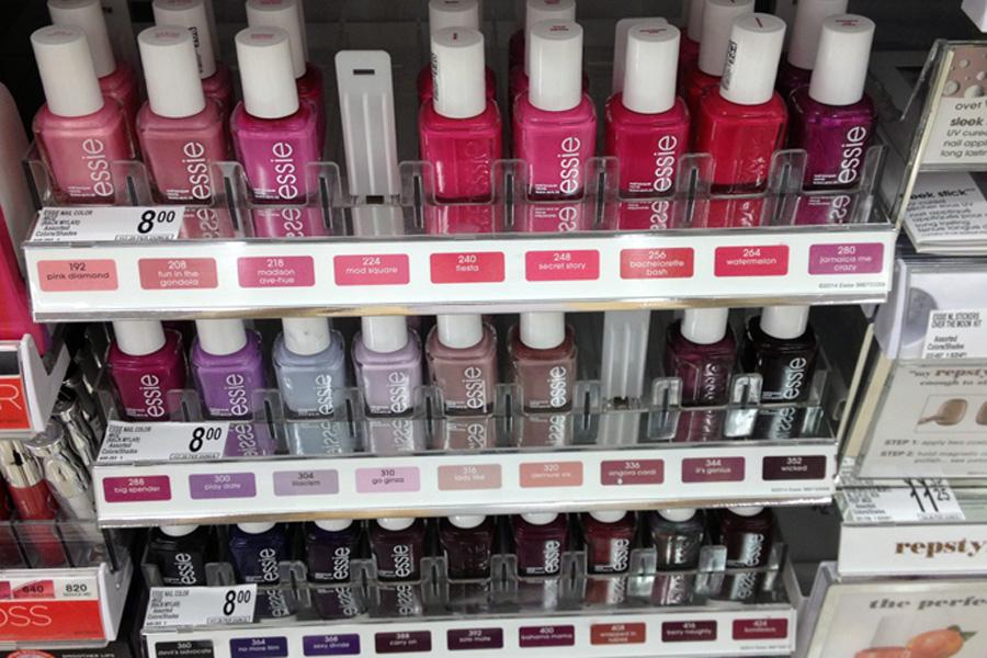 Walgreens offers a wide selection of Essie nail colors. 