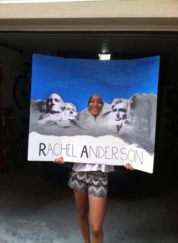 Rachel Anderson in her monumental change 