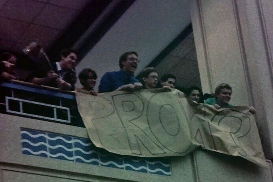 At the FL State Thespian Festival, someone decides to go for the public promposal option, and surprises her date when least expect. Who could say no when you ask infront of 8,000 kids?