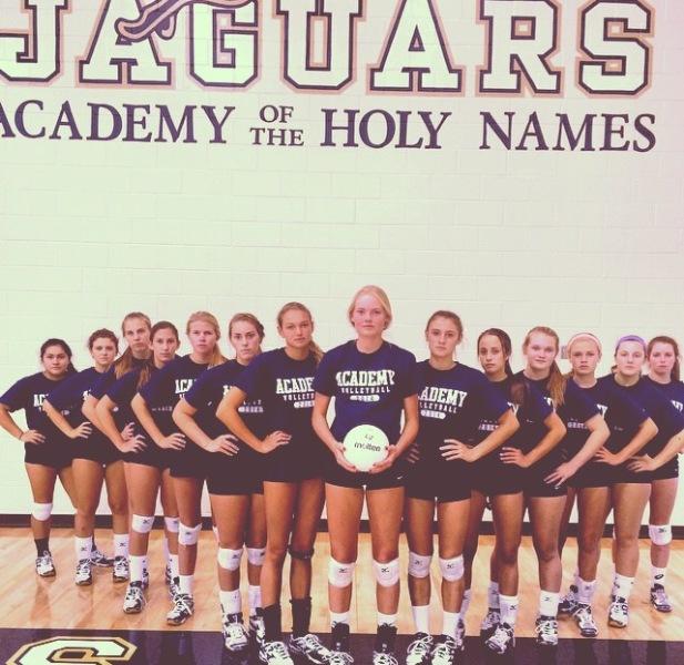 Academy of the Holy Names Volleyball team