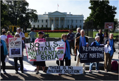 US Military intervention is still a highly polarizing topic. 