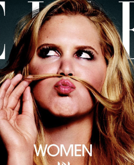 Amy Schumer was featured in the most recent edition of ELLE.