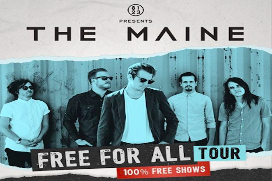 The Free for All Tour kicked off on August 30, 2015 in Henderson, Nevada and wraps up in Tustin, California on October 2.