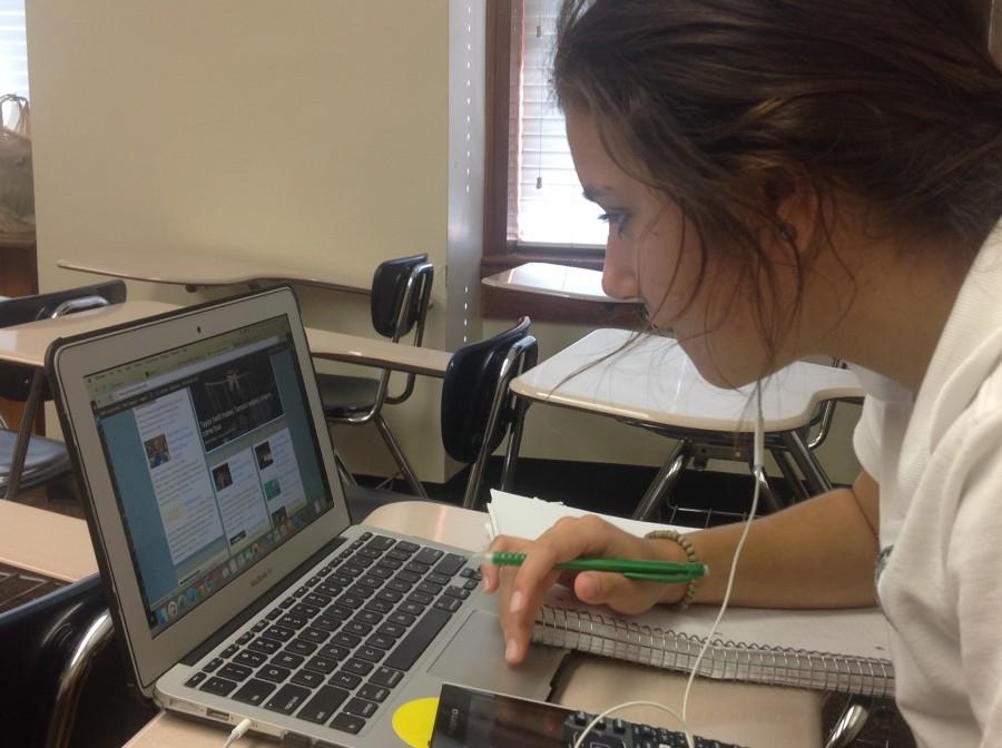 Girls in ACHONA are always on the website, reading the articles and updating themselves on the happenings of Academy. 