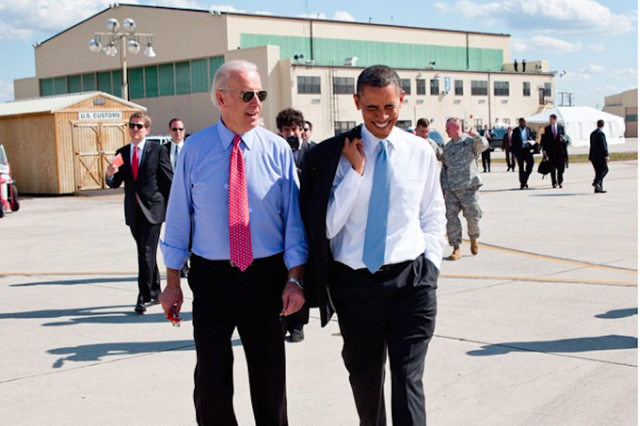 POTUS and VP caught demonstrating why theyre #relationshipgoals