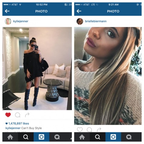 Kylie (18) and Brielle (18) both share tons thousands/millions of followers on social media, broadcasting their daily lives as well as OOTD's.