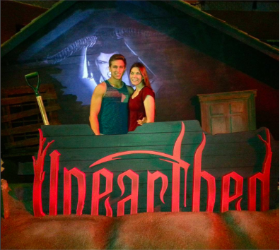 For their first date, Anya Muyres and her now-boyfriend went to Unearthed at Hallowscream; talk about intense!