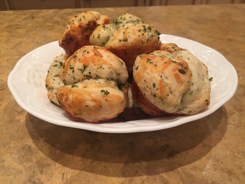 
Tasty pull- apart garlic rolls, inspired by the original Tasty video. The rolls came out perfectly!