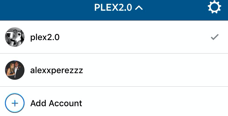 Instagram added a new feature where you can have multiple accounts logged in at once while on the app. 