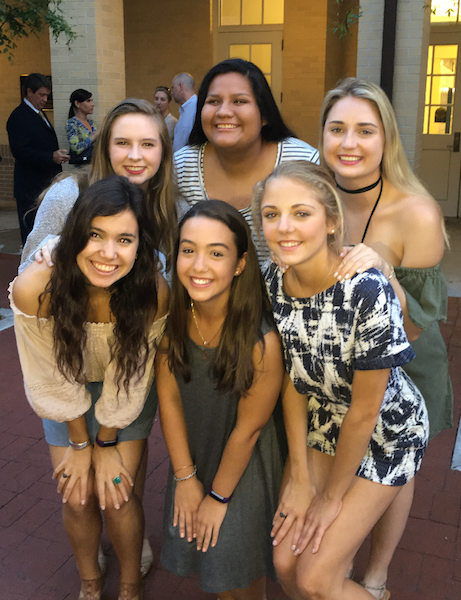 The tennis team says goodbye to three seniors: Maddie Bales, Olivia Rivas, and Grayson Garraty. 