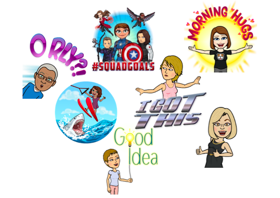 Credit: Rachel McKenna/ACHONA Online
Bitmojis are a great way to express how you are feeling through text!