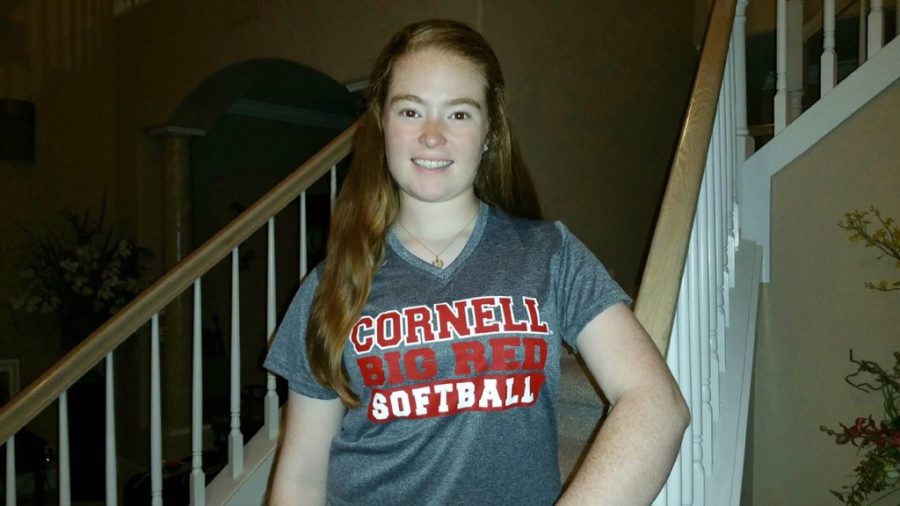 Hale is now often seen sporting Cornell clothing to show her support for her new school. 