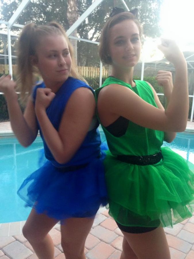 
Laura Henry and Alessandra Nies ready to take on Halloween.