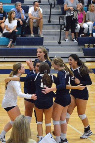 Jessica Prossen (10) expresses, "My favorite memory from this season is when we beat Tampa Catholic in Spike and Splash. It was so exciting because everyone in the stands was hyped for every point." 