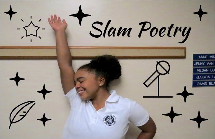 Kaia Floyd steps into the spotlight every last Friday of the month to preform her slam poetry 