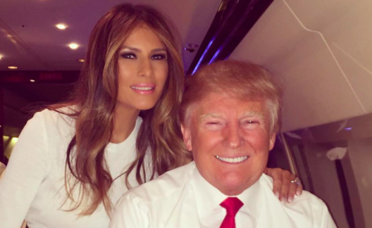 Melania Trump was born on April 26, 1970 and is 46 years old.  Her husband, Donald Trump, is 70 years old.
