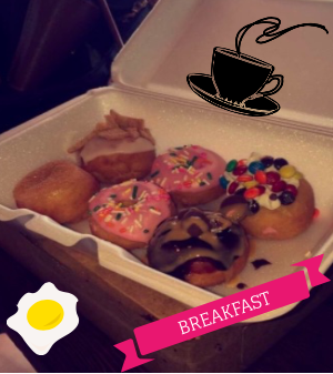 The Mini Donut Factory is a  popular Wednesday breakfast destination among Academy students. 
Photo Credit: Sam Cano/Achona Online
