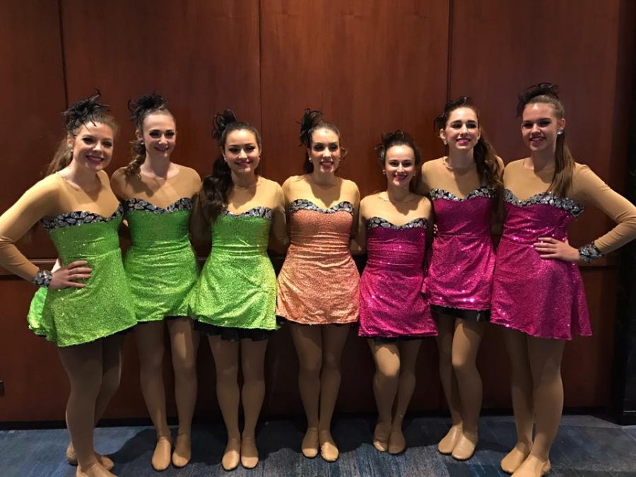 After performing in front of Macys in New York City, the dancers were beyond excited to find out that they had just danced on national television. Credit: Emily Hoerbelt/Achona Online