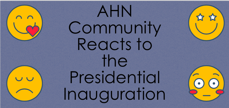 With opinions from the Presidential Inauguration still heated, AHN students express their feelings following the event. (Photo Credit: Samantha Cano/Achona Online)