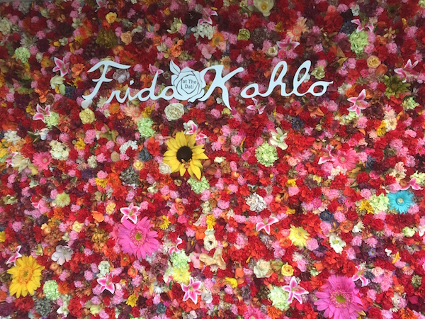 Credit: Rachel McKenna/Achona Online
Outside the exhibit is a flower wall, perfect for taking photos in front of.