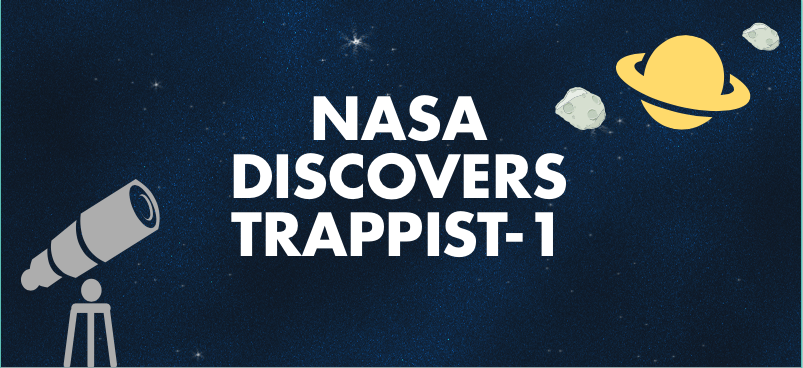 Credit: Valerie White/Achona Online. NASAs Spitzer Space Telescope is an infrared telescope that continuously observed TRAPPIST-1 for 500 hours in 2016.