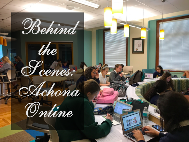 Story rotations are split up into three class days: story ideas, edit day, and publish day.
Photo Credit: Shannon Flaharty/ Achona Online