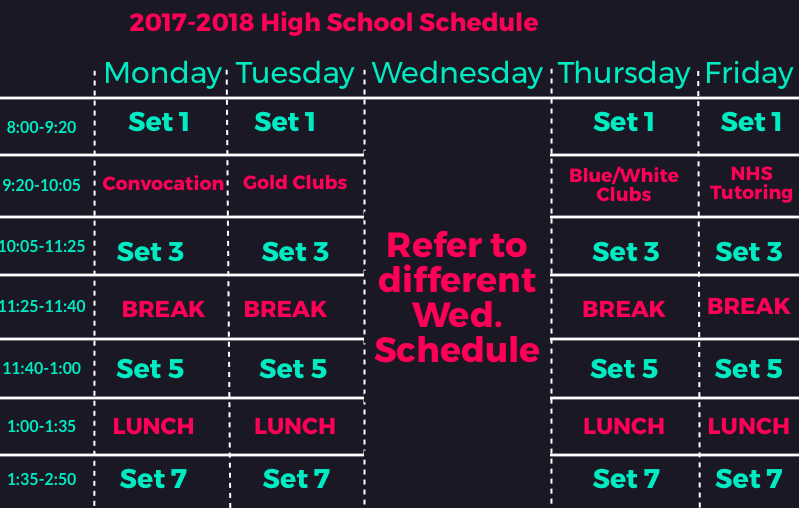 Achona | Academy Introduces the New Schedule