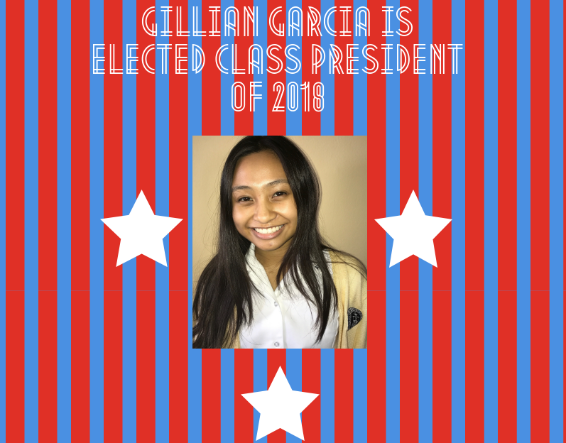 Garcia says, I believe the president position will be fun and I will enjoy representing our class because I love them. Photo Credit: Alexis Alvarez/Achona Online