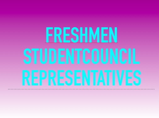 Freshmen Representatives are placed on event committees that are led by seniors. (Photo Credit: Piktochart/Sam Garateix/Achona Online)