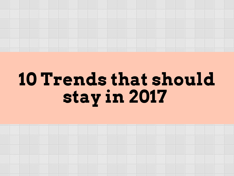 Some students believe the new year is a good time for change, while others continue to follow the same old trends. 