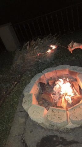 Always burn a Christmas tree outside and not in a fireplace because it is very dangerous.