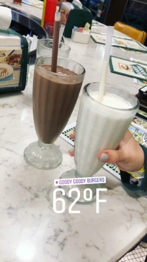 At Goody Goody, a grilled cheese and milkshake is only ten dollars. Photo Credit: Callie Mellon/ Achona Online
