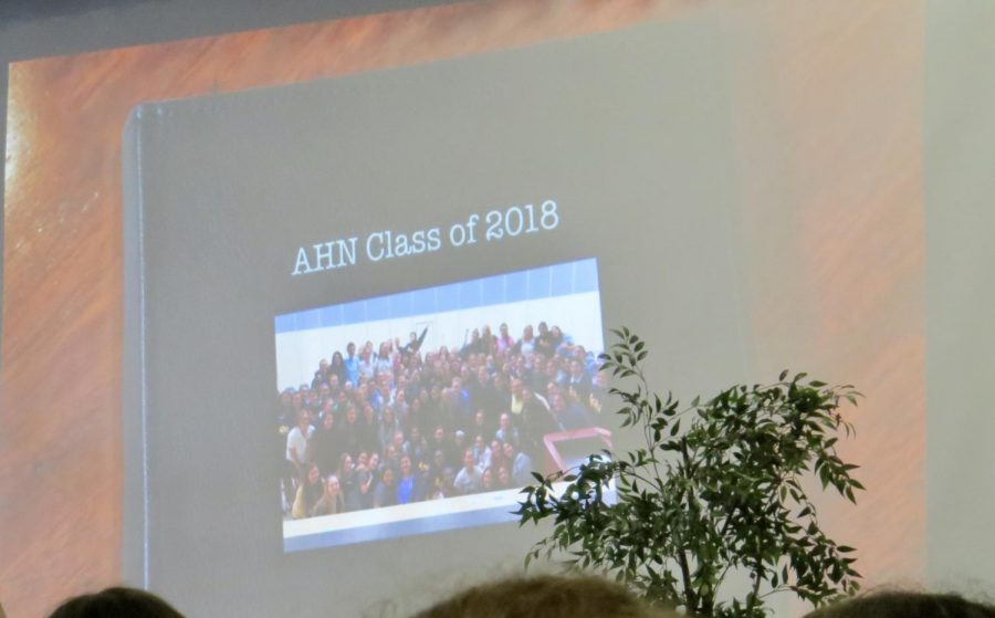 The Senior Farewell was an emotional event for the Seniors, especially when they saw videos from their underclassmen friends. Photo Credit: Callie Mellon/ Achona Online