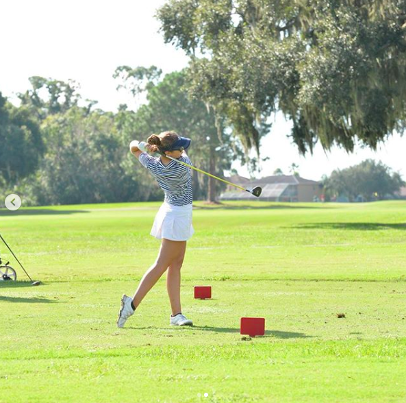 Photo Credit: Georgia Ruffolo (used with permission)
Junior Georgia Ruffolo tied for second in districts last week and set a school record.