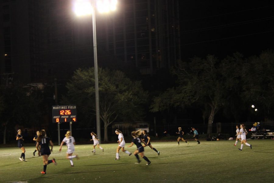 The Academy of the Holy Names soccer team is currently ranked 72 for high school girls' soccer teams in Florida. 