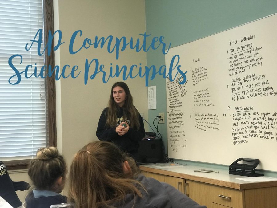 AP Computer Science Students Begin Designing Apps