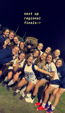 Most of the AHN soccer team also plays club soccer Its hard balancing club and school soccer when the seasons overlap but I love playing for both teams said Emily Abdoney (19) (Photo Credit: Olivia Tremonti (20)/ used with permission)  
