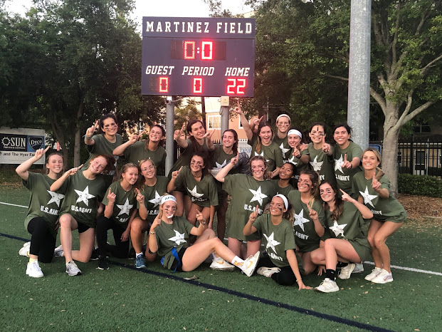 The seniors were coached by Jesuit football players Jaden Pask (‘19) and Larry Hodges (‘19). 