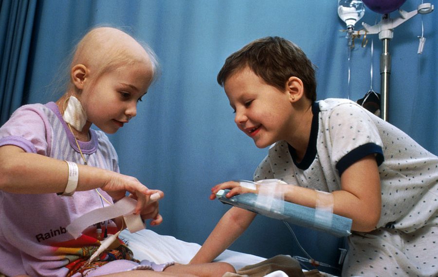 The average cost of a hospital stay for a child with pediatric cancer is $40,000 per stay. 