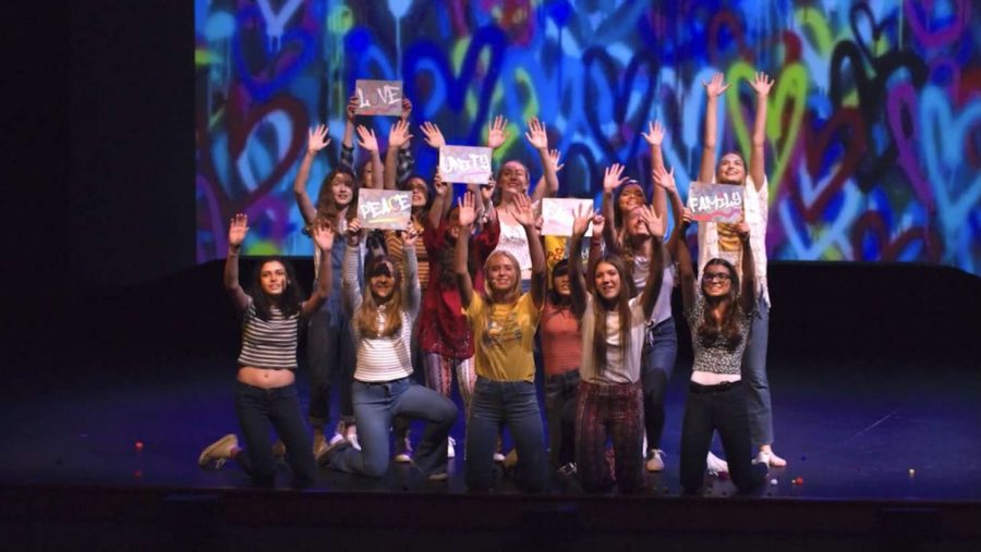 The cast of, One Singular Sensation-A Salute to the American Musical.