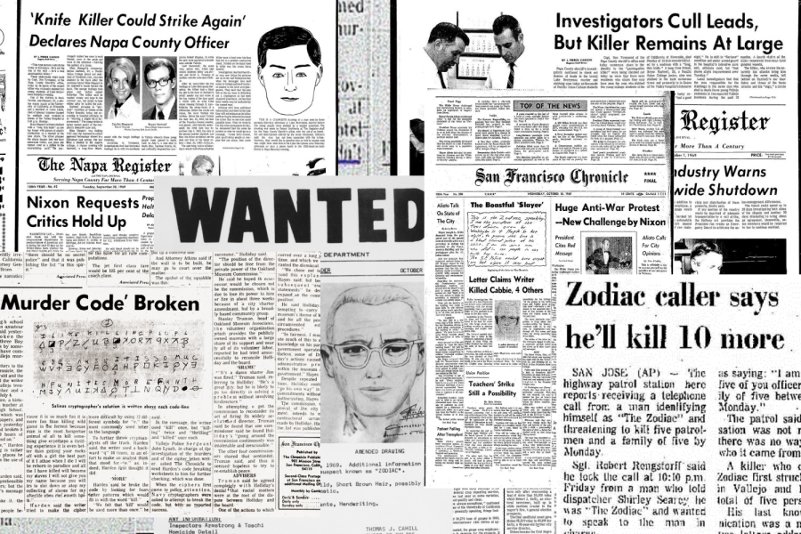 News of the Zodiac Killer flooded the media at the time the case first began.