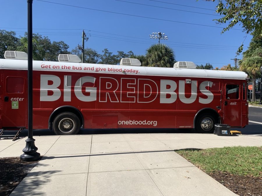 One Blood has been coming to Academy for blood donations for several years and has seen over a hundred student donors.  